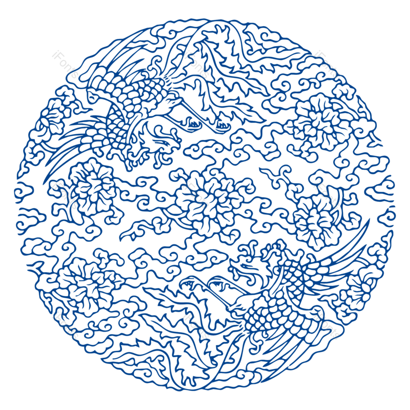 中国风图片,花纹元素,图案PNG,剪纸免抠素材